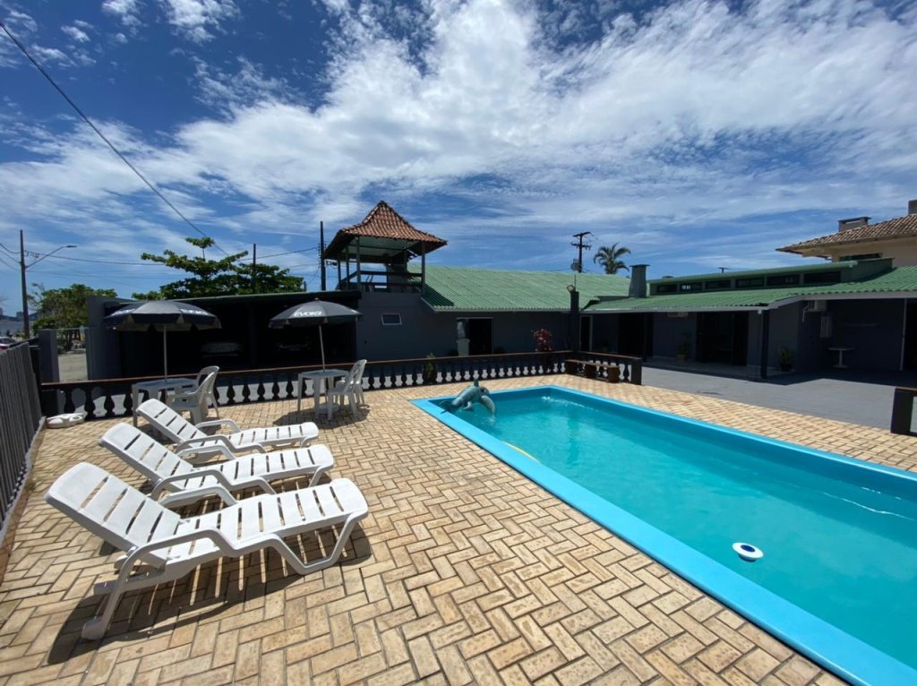 Area externa da Passauna Guest House